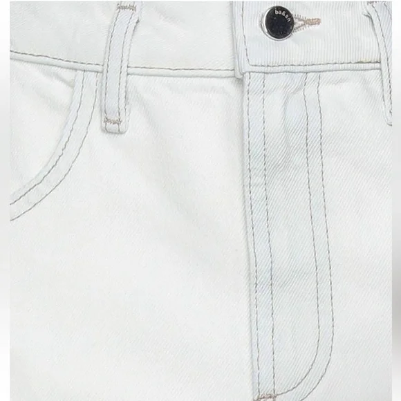 ba&sh Jeans High Waist slouchy straight Light Wash